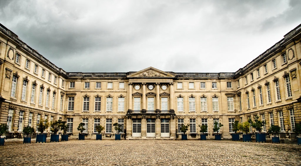 The Cour d’Honneur of the Château de Compiègne