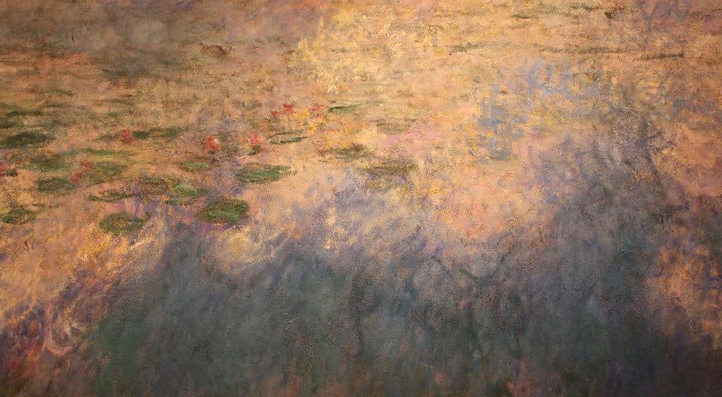 Monet water lily painting