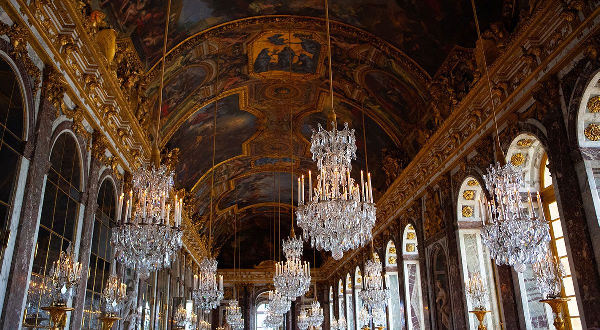 Ceiling of the Hall of Mirrors