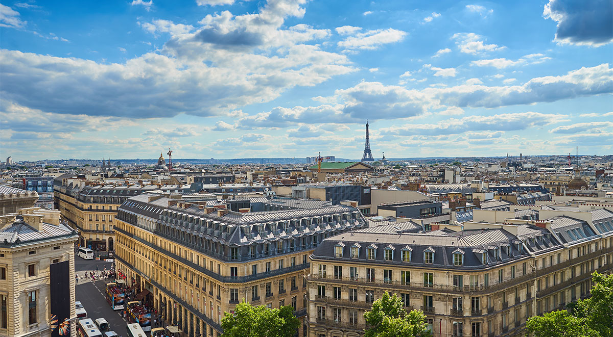 Haussmann’s harmonious Paris skyline,
