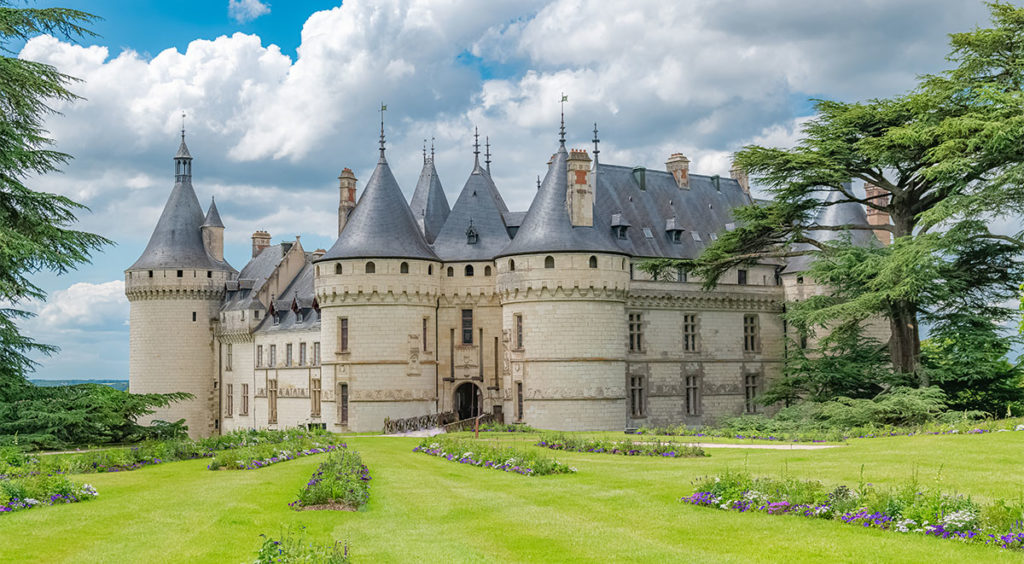 The medieval fortress of Chaumont