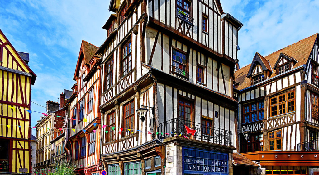 Rue Malpalu is one of Rouen's 20 blocks of medieval buildings