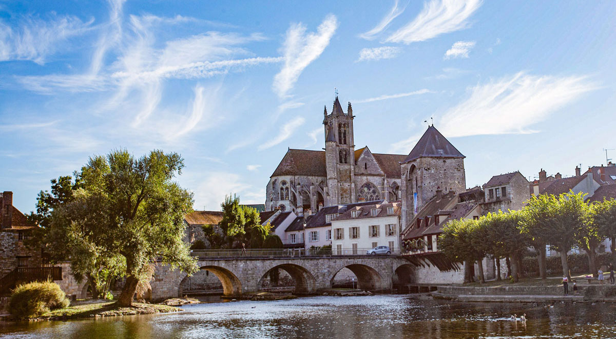 Sisley’s bridge at Moret sur Loing