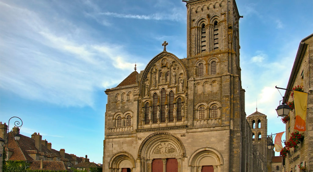 The west portal of Vézelay Basilica