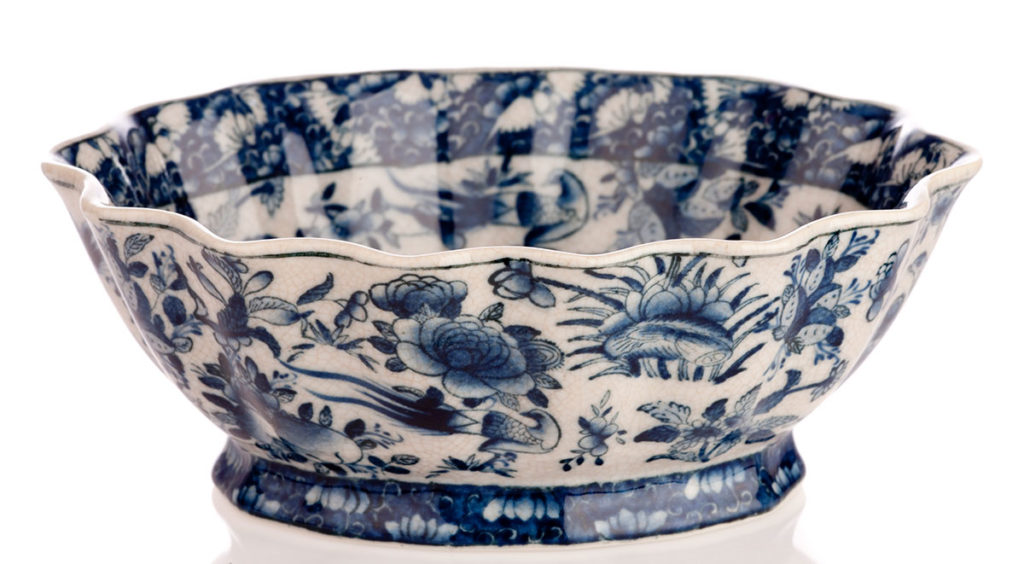 Blue and white porcelain is an alluring staple both in European and Far Eastern porcelain