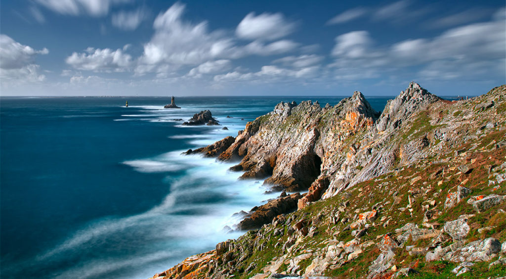 Land's End off the Pointe du Raz at the western tip of Brittany