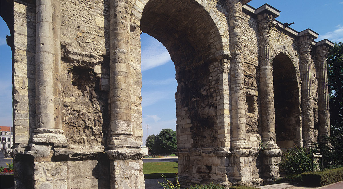 The Romans erected the Porte de Mars in Reims 1700 years ago