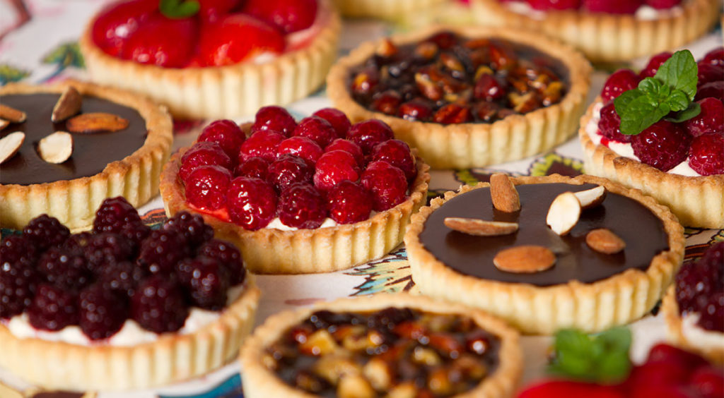 Tarts of every sort abound in France, from berries to fruits to nuts to chocolate