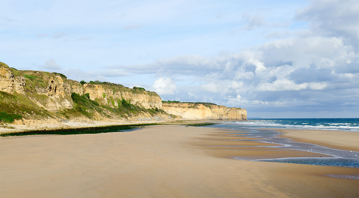 German Tobruk over-looking Utah Beach