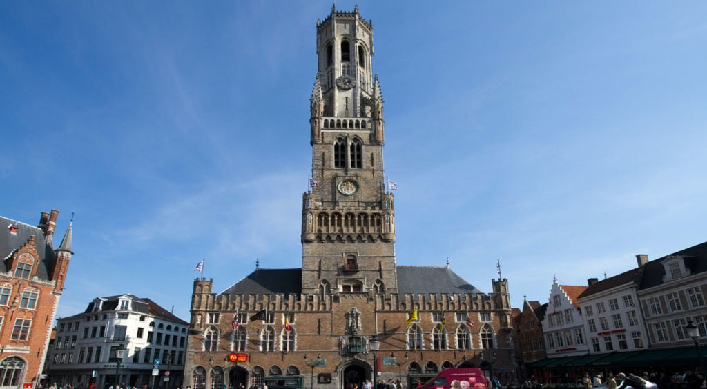 The Belfort Belfry at Market Square