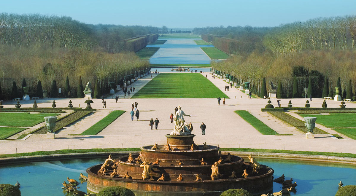 The Grand Canal of the Chateau de Sceaux