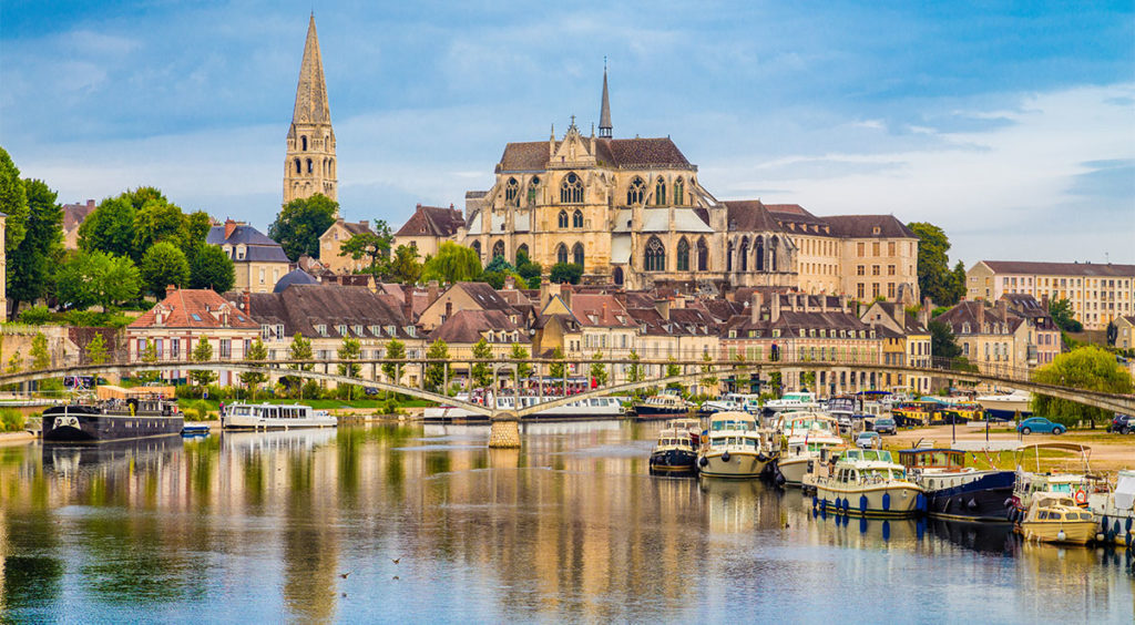 Auxerre on the Yonne River