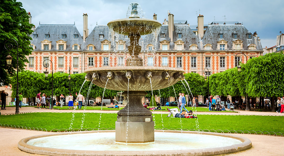 Luxembourg Gardens Medici Fountain