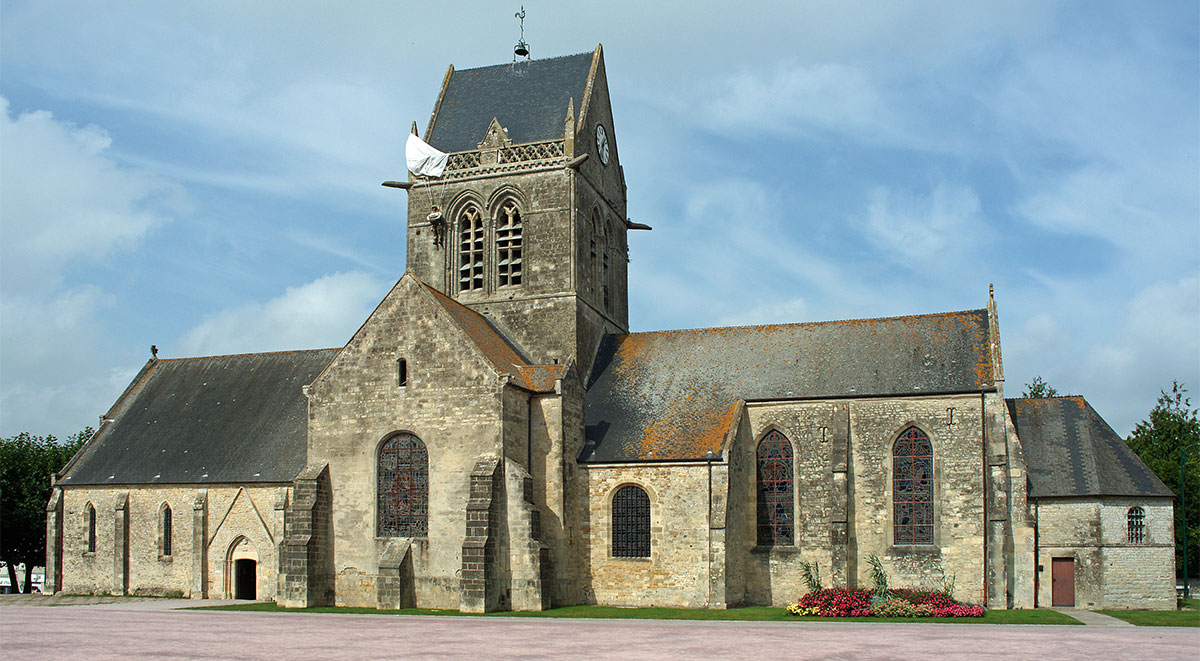 A fraction of the American Cemetery at Colleville-sur-mer