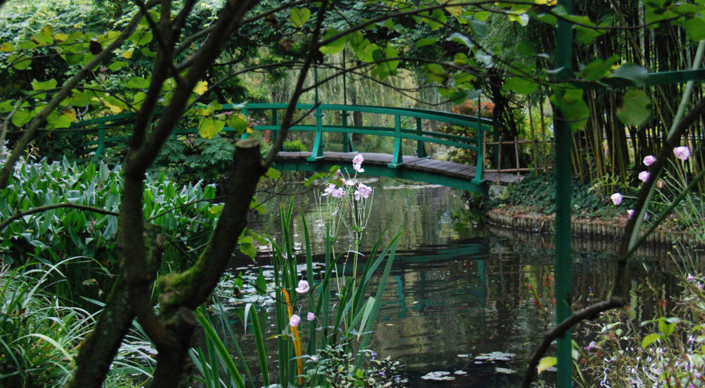 The Japanese bridge at Giverny