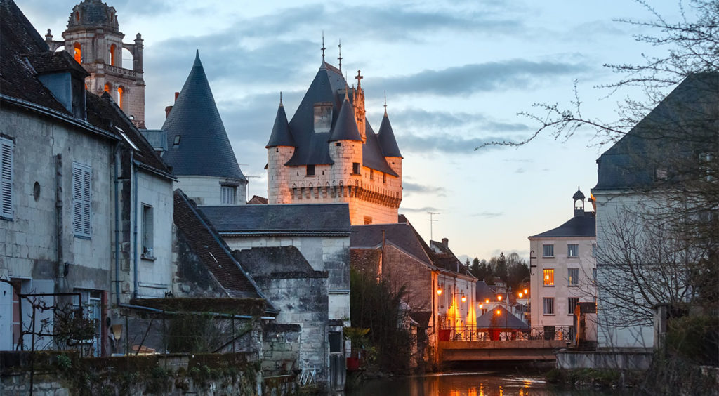 The royal city of Loches retains authentically medieval character especially around the palace