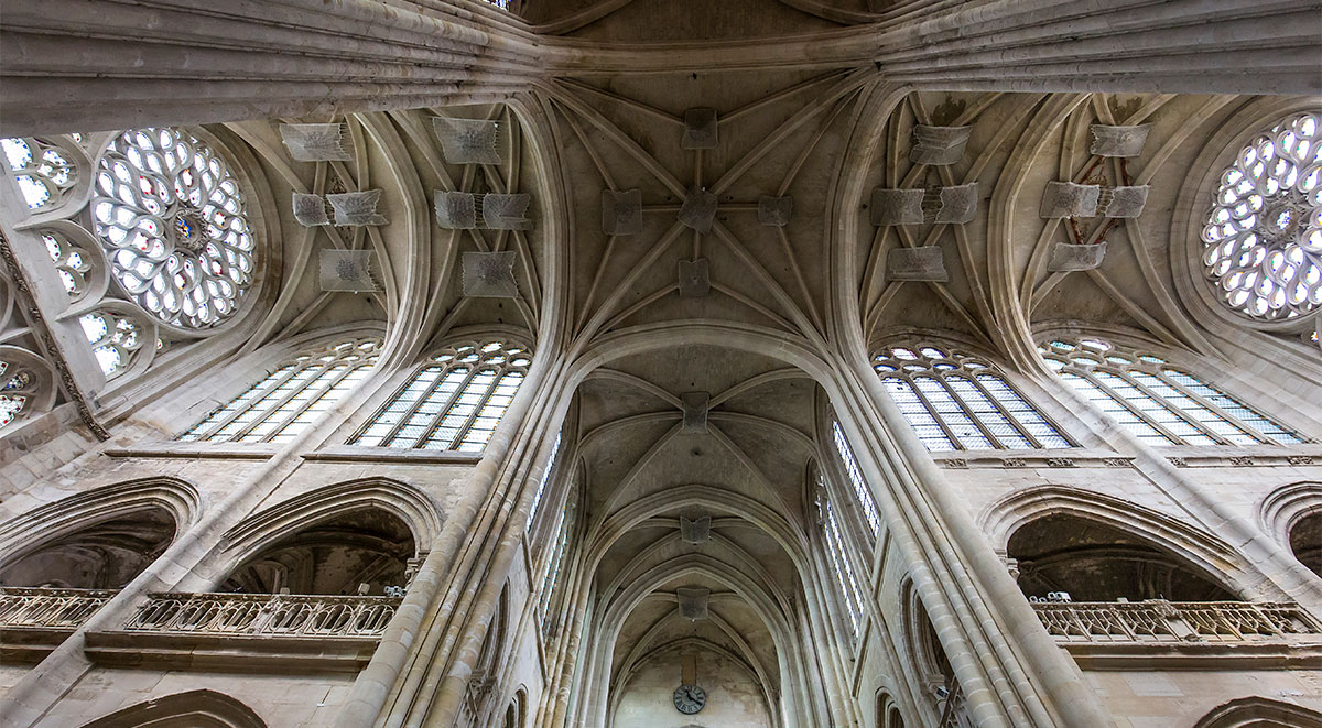 Detail of N.D. de Senlis Cathedral