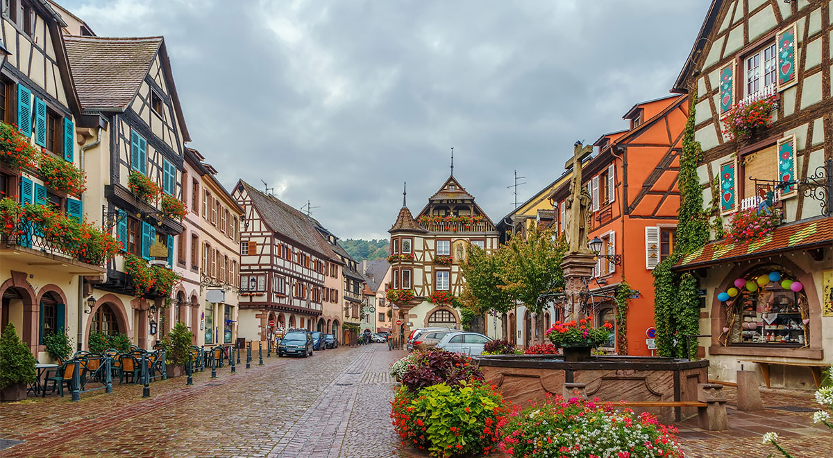 The iconic wine village of Kaysersberg