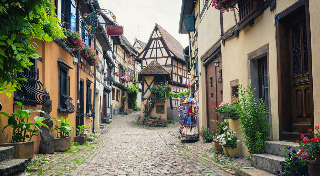 Eguisheim is consistently voted one of France’s 100 Most Beautiful Villages