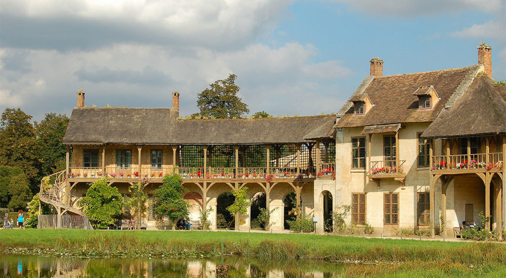 The M.A. residence at her Norman village in the Domain of Marie Antoinette in Versailles